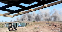 Как сепаратисты обстреливают 28-ю бригаду из "Градов" под Марьинкой (ВИДЕО, эксклюзив)
