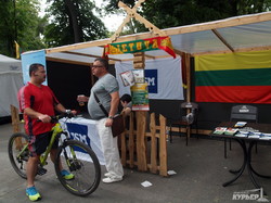 В центре Одессы прошла литовская ярмарка (ФОТО)