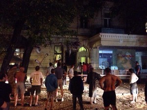 Ночной взрыв в Одессе на Жуковского: теракт (ФОТО, ВИДЕО)