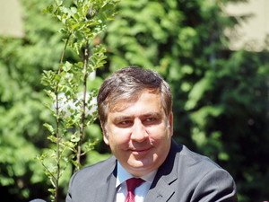 Саакашвили: "коррупционеры были выпущены в результате судейского беспредела" (ВИДЕО)
