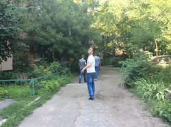 Во время визита Порошенко около Одесской обладминистрации ищут снайпера (ФОТО)