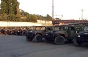 Через Одессу идет американская военная помощь: 100 "Хамви"