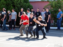 Ролевые игры будущих одесских полицейских (ФОТО)
