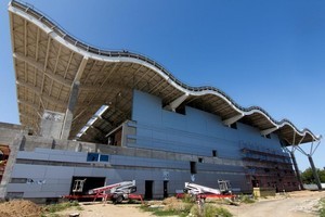У одесского аэропорта - новая крыша