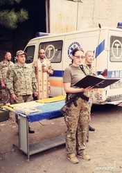 Ряды военнослужащих Одесской мехбригады пополнила женщина-волонтер