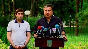 Саакашвили эмоционально игнорирует выборы в Одесский облсовет