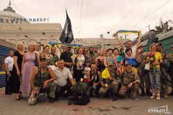 В Одессу из зоны АТО вернулись военнослужащие 28 бригады