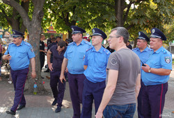 Фотовыставка одесских сепаратистов не состоялась (ФОТО)