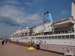 В Одессу четвертый раз зашел "олимпийский" лайнер