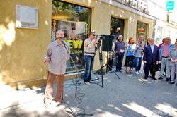 В Одессе открыли памятную табличку Пушкину (ФОТО)