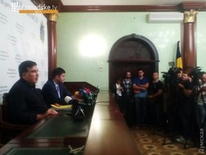 Саакашвили представил нового прокурора области - Давида Сакварелидзе