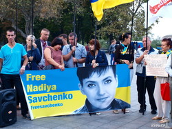 В Одессе требовали освободить Надежду Савченко (ФОТО)