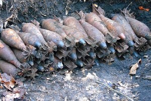 Около Дюковского парка в Одессе найдены два снаряда времен войны