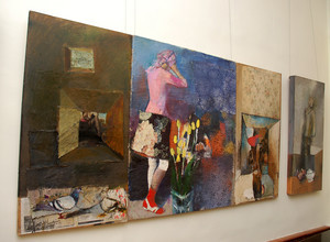 Во всемирном клубе одесситов открылась выставка картин Стаса Жалобнюка