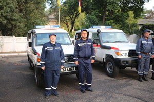 Одесские спасатели получили две внедорожных машины скорой помощи (ФОТО)