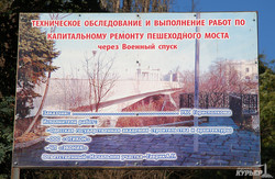 Сквер в центре Одессы огородили забором: вместе с ремонтом Тещиного моста под ним могут построить автосалон (ФОТО)