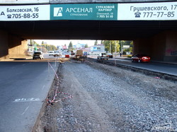 В Одессе расширяют улицу Балковскую под мостом у автовокзала (ФОТО)