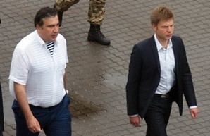Итоги выборов в Одессе: Саакашвили и Гончаренко обменялись "любезностями" в адрес друг друга