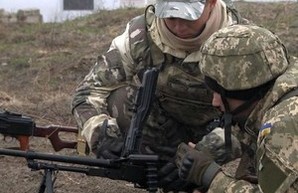 Новый батальон морской пехоты уже тренируется на полигоне под Одессой