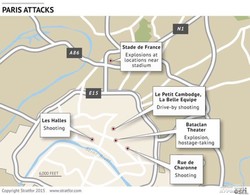 Серия терактов в столице Франции: от 127 до 153 погибших и чрезвычайное положение