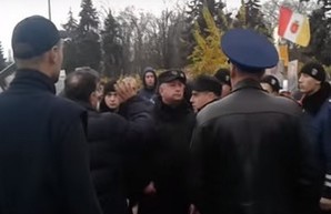 Одесские сепаратисты на Куликовом поле конфликтовали с полицией