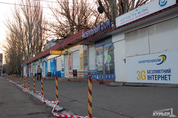 В Одессе пытались снести радиорынок: дело закончилось "заминированием" (ФОТО)