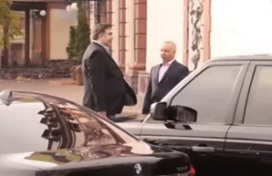 Саакашвили в Одессе общался с российским олигархом Мазепиным (ВИДЕО)
