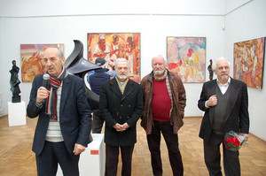Выставка одесских художников отца и сына Чаркиных открылась в Художественном музее (ФОТО)