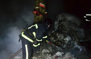В Одесской области горела воинская часть
