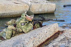Бойцы Нацгвардии в Одессе учились противостоять подводным диверсантам (ФОТО)
