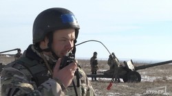ВМС Украины проводят артиллерийские стрельбы на заснеженных пляжах Одесской области (ФОТО, ВИДЕО)