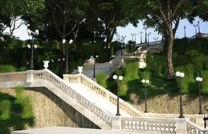 К весне в одесской Аркадии появится новая лестница