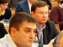 На сессию Одесского горсовета впервые пришел депутат Боровик (ФОТО)