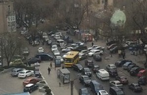 В Одессе "заминировали" российский банк
