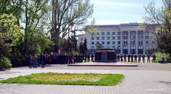 Силовики вытеснили акцию одесских пророссийских активистов с Куликова поля из-за заминирования (ФОТО)