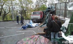 Акция протеста на Думской площади подверглась нападению (ФОТО)