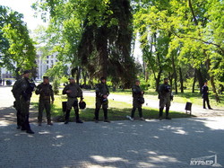 Сепаратисты на Куликовом поле: "Вон из Одессы, бандеровские бесы" (ФОТО, ВИДЕО)