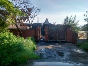 В Одессе сгорел жилой дом на Фонтане (ФОТО)