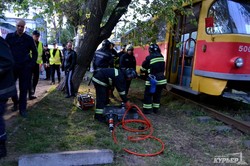 В Одессе мальчик попал под трамвай (ФОТО)
