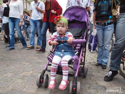 Юные граждане Одессы на марше вышиванок (ФОТО)