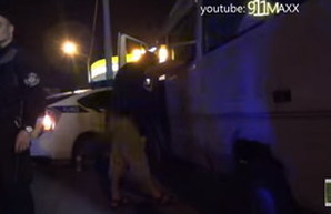 Одесская полиция гналась за пьяным водителем через весь город (ВИДЕО)