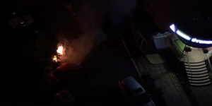 В Одессе на Таирова ночью сожгли автомобиль