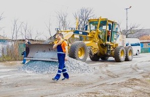 На севере Одесской области началось строительство дороги