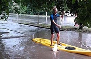 Измаил затопило после сильнейшего ливня (ФОТО)