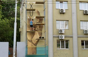 В Одессе появился новый стрит-арт - "Ловцы людей"(ФОТО)