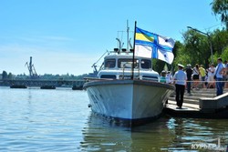 День ВМС в Николаеве: корабли на Южном Буге (ФОТО)