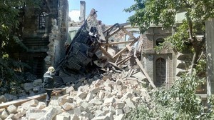 В Одессе обрушился "Масонский дом": под завалами могут быть люди (ФОТО)