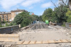Как ремонтируют один из мостов Старой Одессы (ФОТО)
