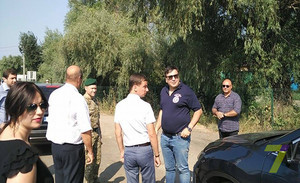 Саакашвили недоволен работой КПП "Маяки"