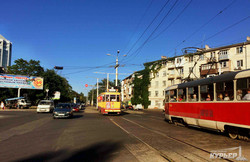 1 сентября с ветерком для одесских школьников на ретро-трамвае (ФОТО)